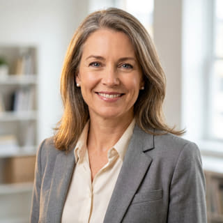 Sarah Coleman, identificada como directora financiera en Tasavonza, en una imagen de perfil